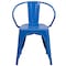 Flash Furniture Contemporary Chair, Blue Back, 21-1/2 in W 19" L 27-3/4" H, Integrated CH-31270-BL-GG - alternate 7