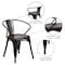 Flash Furniture Contemporary Chair, 21-1/2 in W 19" L 27-3/4" H, Integrated CH-31270-BQ-GG - alternate 7