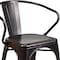 Flash Furniture Contemporary Chair, 21-1/2 in W 19" L 27-3/4" H, Integrated CH-31270-BQ-GG - alternate 6