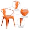 Flash Furniture Contemporary Chair, 21-1/2 in W 19" L 27-3/4" H, Integrated CH-31270-OR-GG - alternate 9