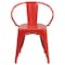 Flash Furniture Contemporary Chair, 21-1/2 in W 19" L 27-3/4" H, Integrated CH-31270-RED-GG - alternate 10
