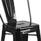 Flash Furniture 24" High Black Metal Counter Height Stool CH-31320-24GB-BK-GG - alternate 7