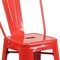 Flash Furniture 24" High Red Metal Counter Height Stool with Back CH-31320-24GB-RED-GG - alternate 6