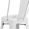 Flash Furniture 24" High White Metal Counter Height Stool w/Back CH-31320-24GB-WH-GG - alternate 5