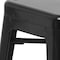 Flash Furniture 24" High Backless Black Metal Counter Height Stool CH-31320-24-BK-GG - alternate 10