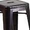 Flash Furniture 24" High Backless Black/Gold Counter Height Stool CH-31320-24-BQ-GG - alternate 9