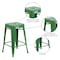Flash Furniture 24" High Backless Green Metal Counter Height Stool CH-31320-24-GN-GG - alternate 3