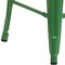 Flash Furniture 24" High Backless Green Metal Counter Height Stool CH-31320-24-GN-GG - alternate 7
