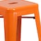 Flash Furniture 24" High Backless Orange Counter Height Stool CH-31320-24-OR-GG - alternate 10