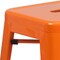 Flash Furniture 24" High Backless Orange Counter Height Stool CH-31320-24-OR-GG - alternate 9