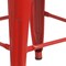 Flash Furniture 24" High Backless Red Metal Counter Height Stool CH-31320-24-RED-GG - alternate 9