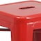 Flash Furniture 24" High Backless Red Metal Counter Height Stool CH-31320-24-RED-GG - alternate 10