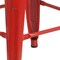 Flash Furniture Metal Counter Stool, 24", Red, Seat Material: Wood CH-31320-24-RED-WD-GG - alternate 10