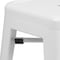 Flash Furniture 24" High Backless White Counter Height Stool CH-31320-24-WH-GG - alternate 7
