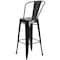 Flash Furniture 30" High Black Metal Indoor-Outdoor Barstool CH-31320-30GB-BK-GG - alternate 9