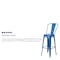 Flash Furniture 30" High Blue Metal Indoor-Outdoor Barstool CH-31320-30GB-BL-GG - alternate 3