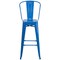 Flash Furniture 30" High Blue Metal Indoor-Outdoor Barstool CH-31320-30GB-BL-GG - alternate 9