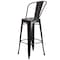 Flash Furniture 30" High Black-Antique Gold Metal Barstool w/Back CH-31320-30GB-BQ-GG - alternate 8