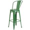 Flash Furniture 30" High Green Metal Indoor-Outdoor Barstool CH-31320-30GB-GN-GG - alternate 5