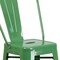 Flash Furniture 30" High Green Metal Indoor-Outdoor Barstool CH-31320-30GB-GN-GG - alternate 4