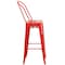 Flash Furniture 30" High Red Metal Indoor-Outdoor Barstool CH-31320-30GB-RED-GG - alternate 10