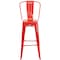 Flash Furniture 30" High Red Metal Indoor-Outdoor Barstool CH-31320-30GB-RED-GG - alternate 9