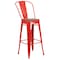 Flash Furniture Metal Barstool, 30", Red, Seat Material: Wood CH-31320-30GB-RED-WD-GG - alternate 4