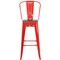 Flash Furniture Metal Barstool, 30", Red, Seat Material: Wood CH-31320-30GB-RED-WD-GG - alternate 6