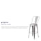 Flash Furniture 30" High Silver Metal Indoor-Outdoor Barstool CH-31320-30GB-SIL-GG - alternate 7