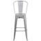 Flash Furniture 30" High Silver Metal Indoor-Outdoor Barstool CH-31320-30GB-SIL-GG - alternate 10