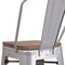 Flash Furniture Metal Barstool, 30", Silver CH-31320-30GB-SIL-WD-GG - alternate 4