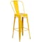 Flash Furniture 30" High Yellow Metal Indoor-Outdoor Barstool CH-31320-30GB-YL-GG - alternate 2