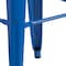 Flash Furniture 30" High Backless Blue Square Metal Barstool CH-31320-30-BL-GG - alternate 10