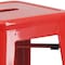 Flash Furniture 30" High No Back Red Metal Barstool Square Seat CH-31320-30-RED-GG - alternate 9