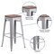Flash Furniture 30" Silver Metal Barstool CH-31320-30-SIL-WD-GG - alternate 7