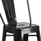 Flash Furniture Square 27.75" W, 27.75" L, 40" H, Metal, Black CH-31330B-2-30GB-BK-GG - alternate 8