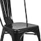 Flash Furniture Square 27.75" W, 27.75" L, 29" H, Metal, Black CH-31330-2-30-BK-GG - alternate 8