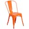Flash Furniture Square 27.75" W, 27.75" L, 29" H, Metal, Orange CH-31330-2-30-OR-GG - alternate 5