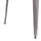 Flash Furniture Square 33.25" L, 33.25" W, 40.75" H, Metal Top, Grey CH-51040-40-SIL-GG - alternate 9