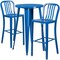 Flash Furniture Round 24" W, 24" L, 41" H, Metal, Blue CH-51080BH-2-30VRT-BL-GG - alternate 5