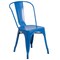 Flash Furniture Round 24" W, 24" L, 29" H, Metal, Blue CH-51080TH-4-18CAFE-BL-GG - alternate 5