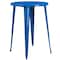 Flash Furniture Round 30" W, 30" L, 41" H, Metal, Blue CH-51090BH-4-30SQST-BL-GG - alternate 2