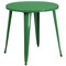 Flash Furniture Green Metal Set, 30RD CH-51090TH-2-18ARM-GN-GG - alternate 4