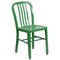 Flash Furniture Green Metal Set, 30RD CH-51090TH-2-18VRT-GN-GG - alternate 5