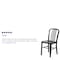 Flash Furniture Gael Commercial Grade Black Metal Indoor-Outdoor Chair CH-61200-18-BK-GG - alternate 3