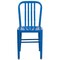 Flash Furniture Gael Commercial Grade Blue Metal Indoor-Outdoor Chair CH-61200-18-BL-GG - alternate 10