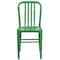 Flash Furniture Gael Commercial Grade Green Metal Indoor-Outdoor Chair CH-61200-18-GN-GG - alternate 10