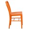 Flash Furniture Gael Commercial Grade Orange Metal Indoor-Outdoor Chair CH-61200-18-OR-GG - alternate 3