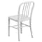 Flash Furniture Gael Commercial Grade White Metal Indoor-Outdoor Chair CH-61200-18-WH-GG - alternate 6