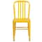 Flash Furniture Gael Commercial Grade Yellow Metal Indoor-Outdoor Chair CH-61200-18-YL-GG - alternate 10